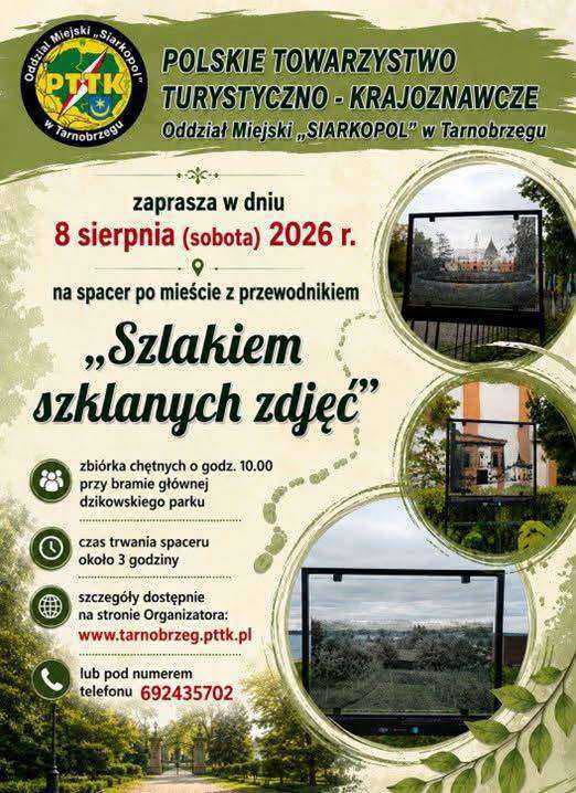 Zapraszamy na spacer z przewodnikiem „Szlakiem szklanych zdjęć”